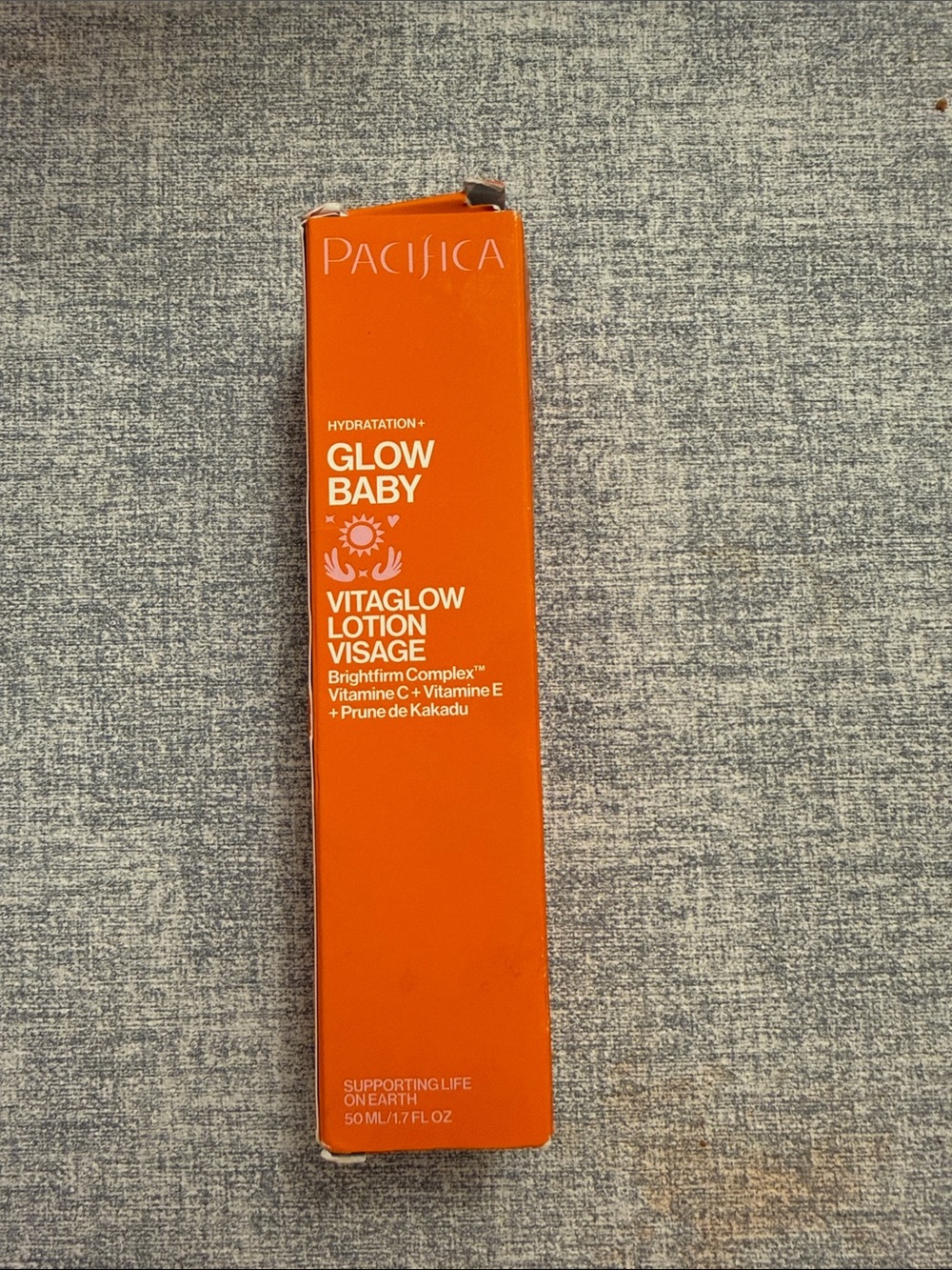 Pacifica Glow Baby VitaGlow Lotion - Orange Packaging